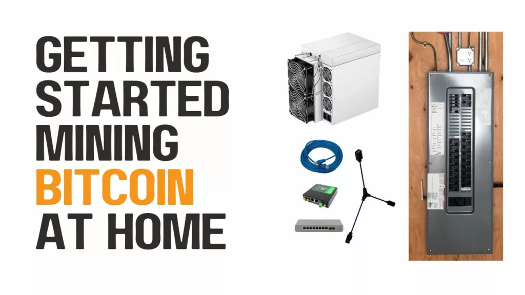 Getting started Mining Bitcoin at Home